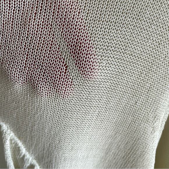 IRO Raja Ecru Ruffle Sweater - Picture 7 of 9